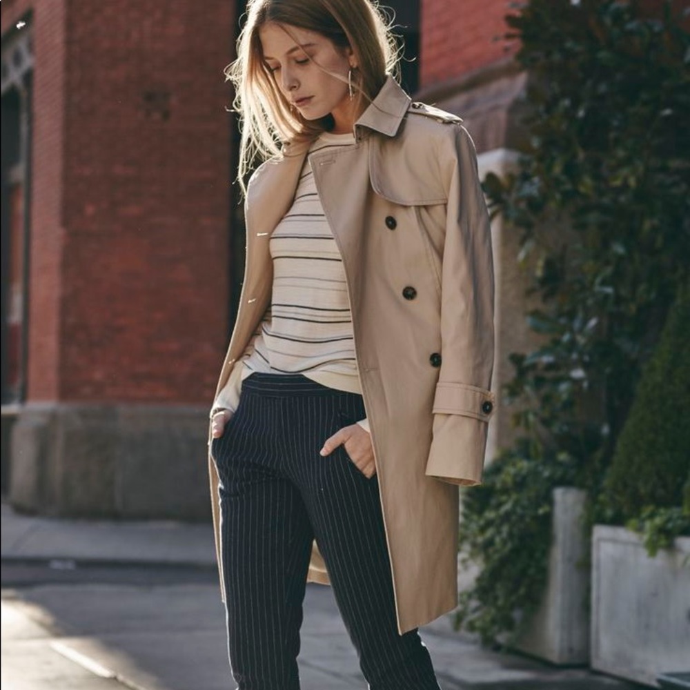 Banana Republic classic trench coat petite